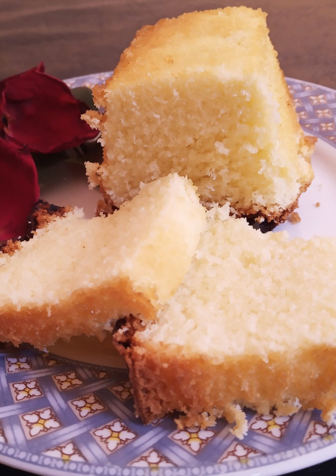 Una foto de Budín fácil de vainilla sin gluten