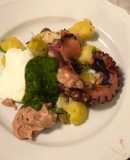 Insalata di polpo complessa