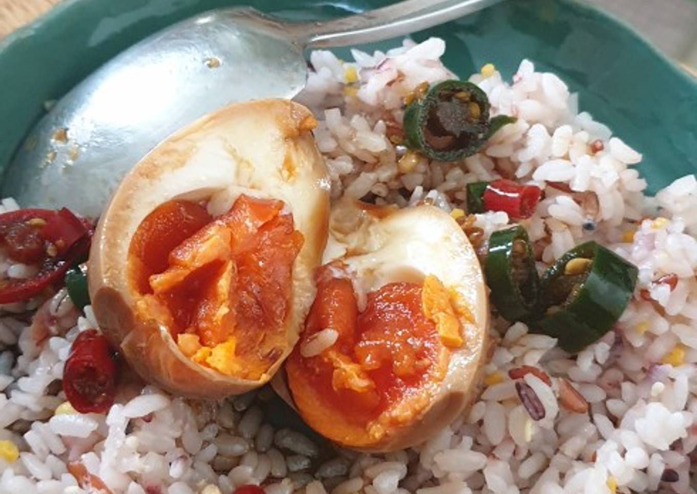 Mayak eggs (korean soysauce marinated eggs) #antigagal