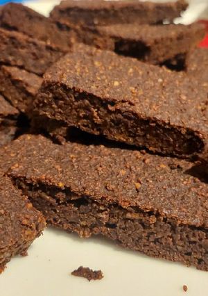 Sütőtökös brownie recept fotója