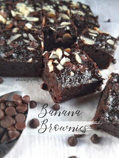 Foto resep Banana Brownies