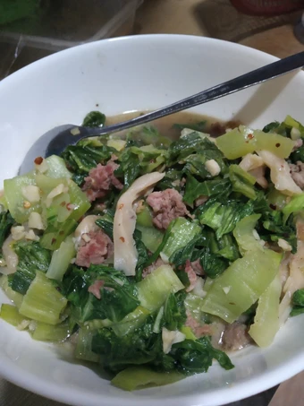 Cara Gampang Membuat Resep Tumis jamur sawi hijau, saus tiram sapi yang Sempurna