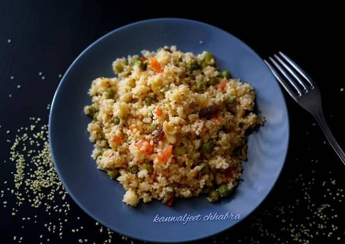 Couscous upma