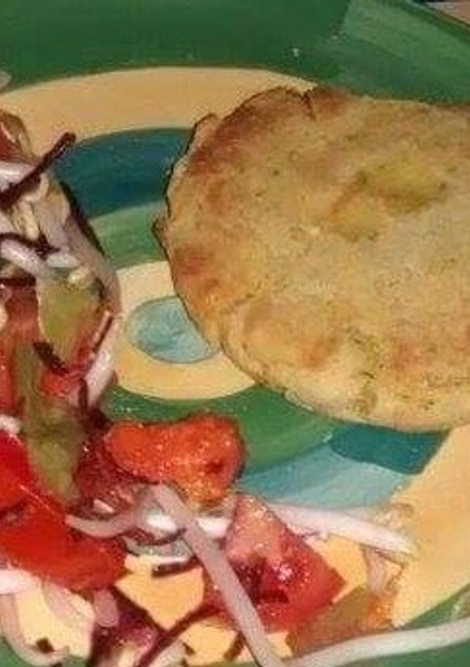 Una foto de Hamburguesa de garbanzo