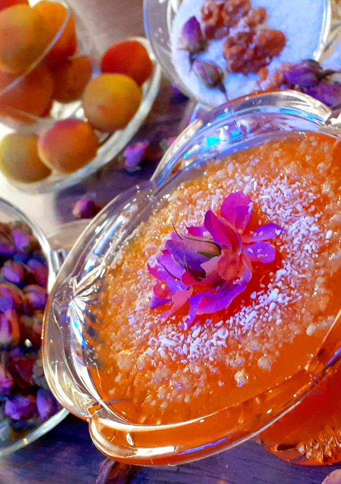 عکسی از دستور مارمالاد زردآلو 🥭😋😍 Apricot marmalade