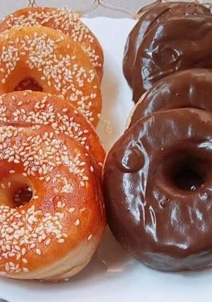 صورة لوصفة حنيونات وليس دونات