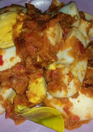 Foto resep Telur balado pedas