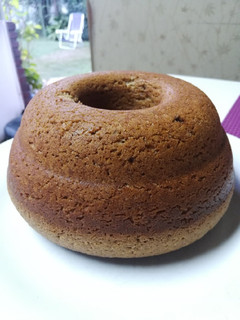 Una foto de Budín de banana y proteínas sin TACC