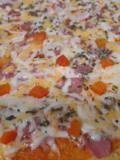 Una foto de Masa de pizza de coliflor