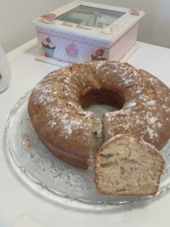 Una foto de Torta de Manzana y nuez