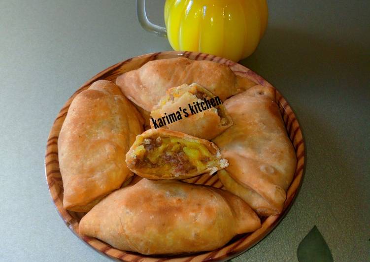 Step-by-Step Guide to Prepare Super Quick Homemade Fried meat pie