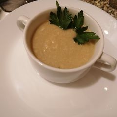 A picture of Mother's cumin soup.