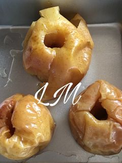 Una foto de Manzanas asadas en olla Gm H