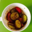 Ensalada de tomate y pepino