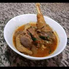 A picture of Kuku stew#recipemarathon.