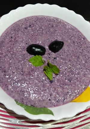 A picture of Jamun Raita.