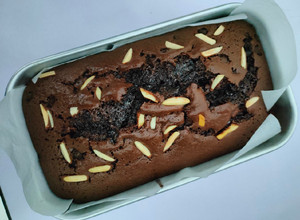 Gambar Kek Coklat Bakar Simple (sukatan cawan) #minumpetangzauj