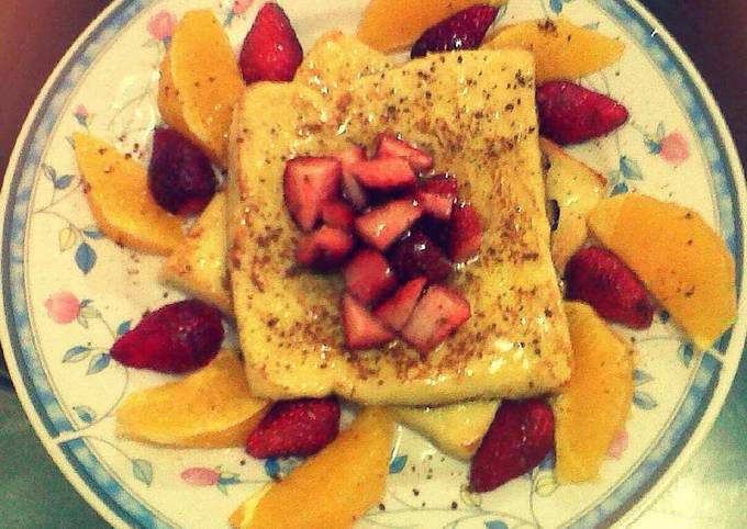 Easiest Way to Make Perfect Fruity Fluffy French Toast