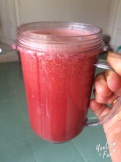 Foto resep Juice Semangka Anggur Strawberry