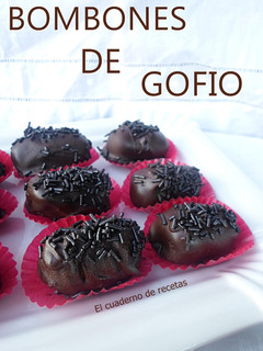 Una foto de Bombones de Gofio