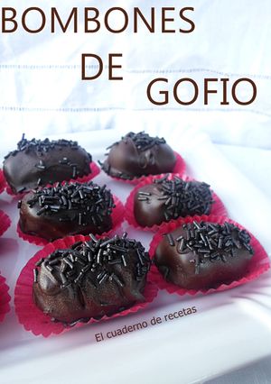 Una foto de Bombones de Gofio
