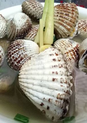 Foto resep Sup Kerang Praktis