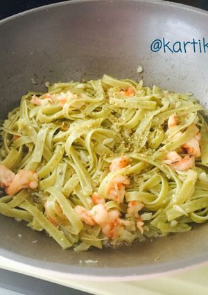 Foto resep Fettucini Aglio Olio