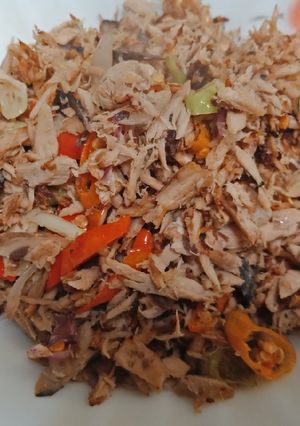 Foto resep Tongkol Suwir Granat