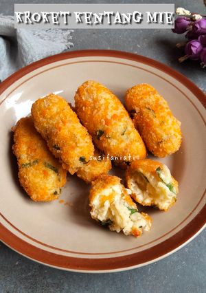 Foto resep Kroket kentang mie