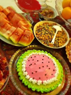 عکسی از دستور سفره یلدای من