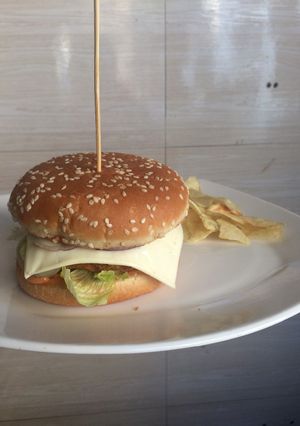 A picture of Veg Burger.