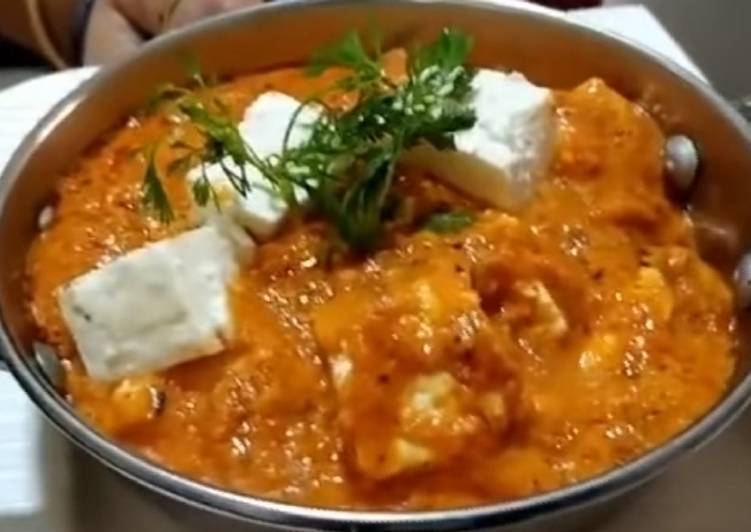 Easiest Way to Prepare Super Quick Homemade Paneer Butter Masala