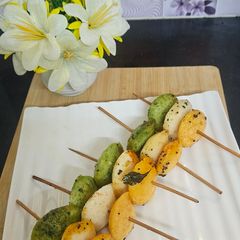 Healthy tricolour idli A picture of Healthy tricolour idli.
