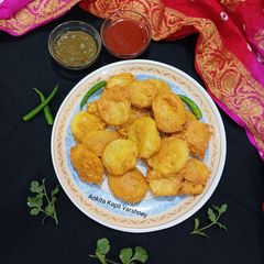 A picture of Snacks (Besan Pakode).