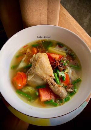 Foto resep Sup ayam rempah