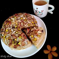 A picture of Tea Masala Bread Steam Cake.