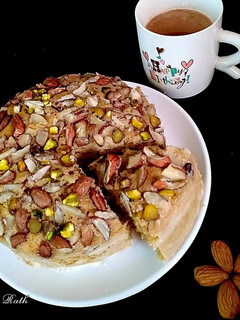 A picture of Tea Masala Bread Steam Cake.