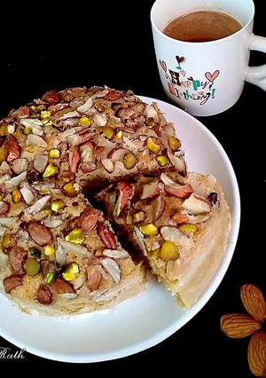 A picture of Tea Masala Bread Steam Cake.