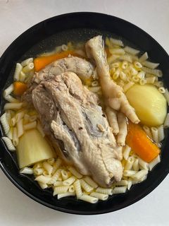 Csirke leves recept fotója