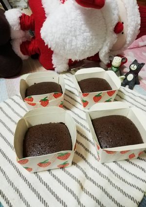 巧克力杯子蛋糕 的食譜成品照片