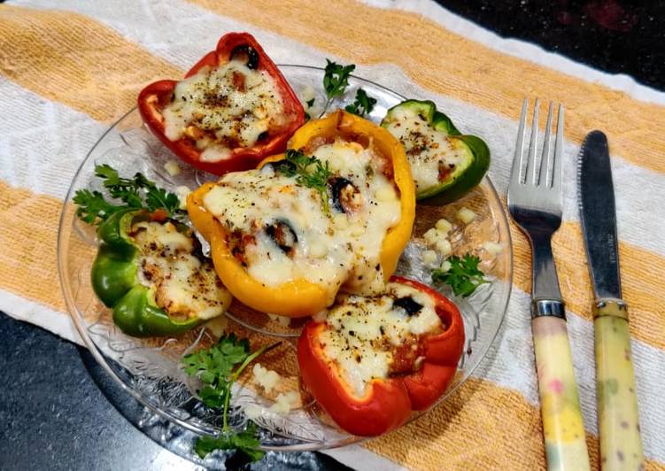 Recipe of Any-night-of-the-week Italian Baked Bell peppers