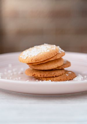 A picture of Coconut Biscuits.