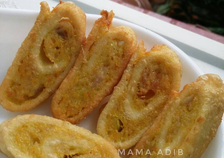 Mpasi 9bulan chicken egg roll