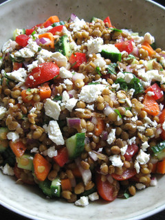 A picture of Lentil Salad.