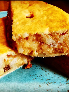 Una foto de Mini tortilla de patatas y chorizo