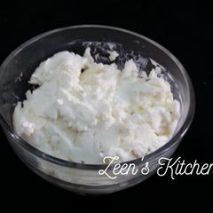 A picture of Homemade White Butter from Whipping Cream.