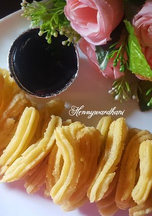 Foto resep Churros hemat tanpa telur