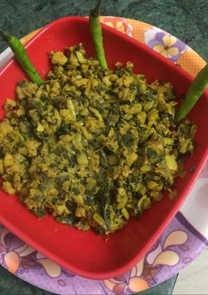 A picture of Diabetes radish ki bhurji.