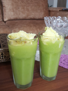 عکسی از دستور آب طالبی بستنی
