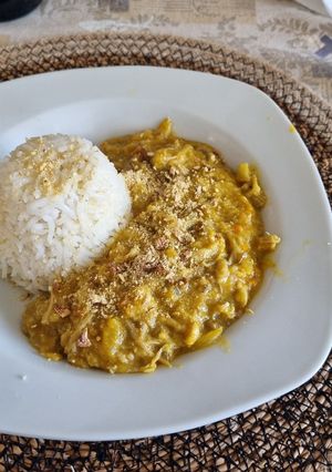 Una foto de Ají de gallina vegano